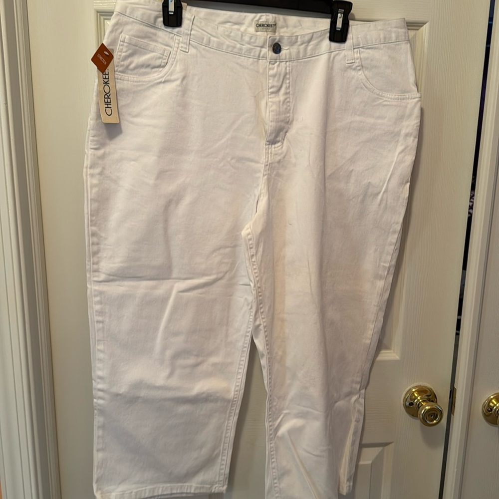 Vintage Cherokee Capris 18 stretch